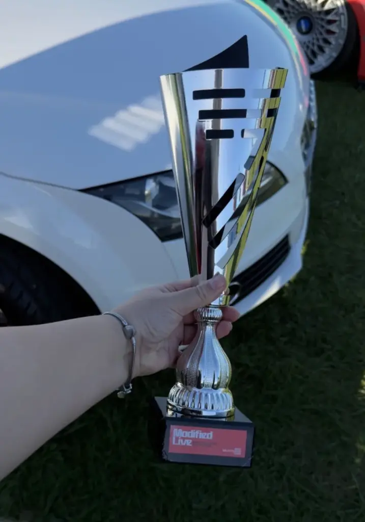 The Best Variety of Cars trophy from Modified Live