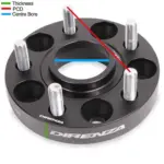 VW to Nissan – 25mm Wheel Spacer PCD Adapters – Pair – 5×112-5×114.3