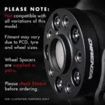 15mm Wheel Spacers For VW Golf MK5 MK6 MK7 R GTI