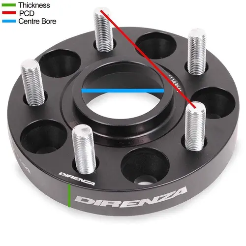 20mm Wheel Spacers For VW Golf MK5 MK6 MK7 R GTI